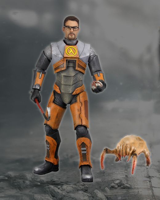 Half Life 2 Gordon Freeman 7″ Action Figure