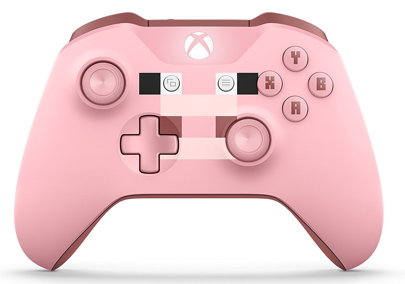 Xbox One Wireless Controller - Minecraft Pig (with Bluetooth) image