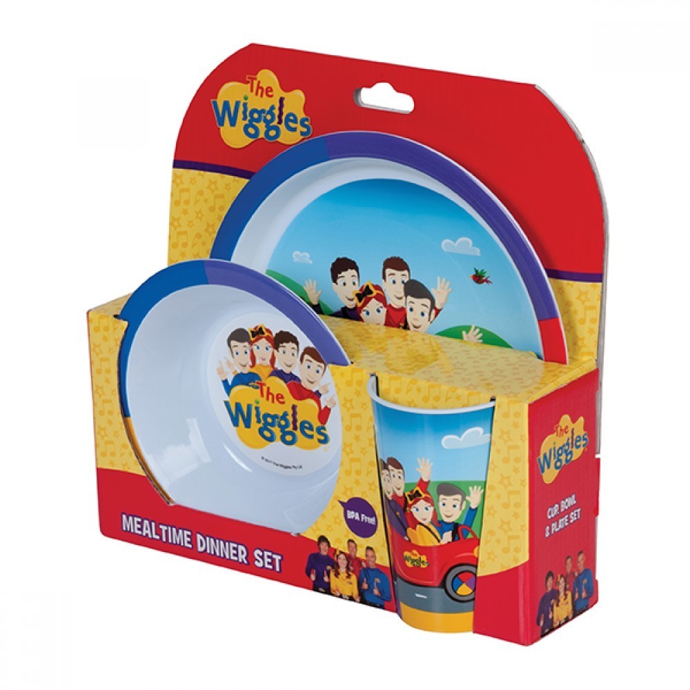 The Wiggles: 3 Piece Dinner Set image