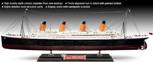 Academy R.M.S Titanic MCP Colour Parts 1/400 Model Kit