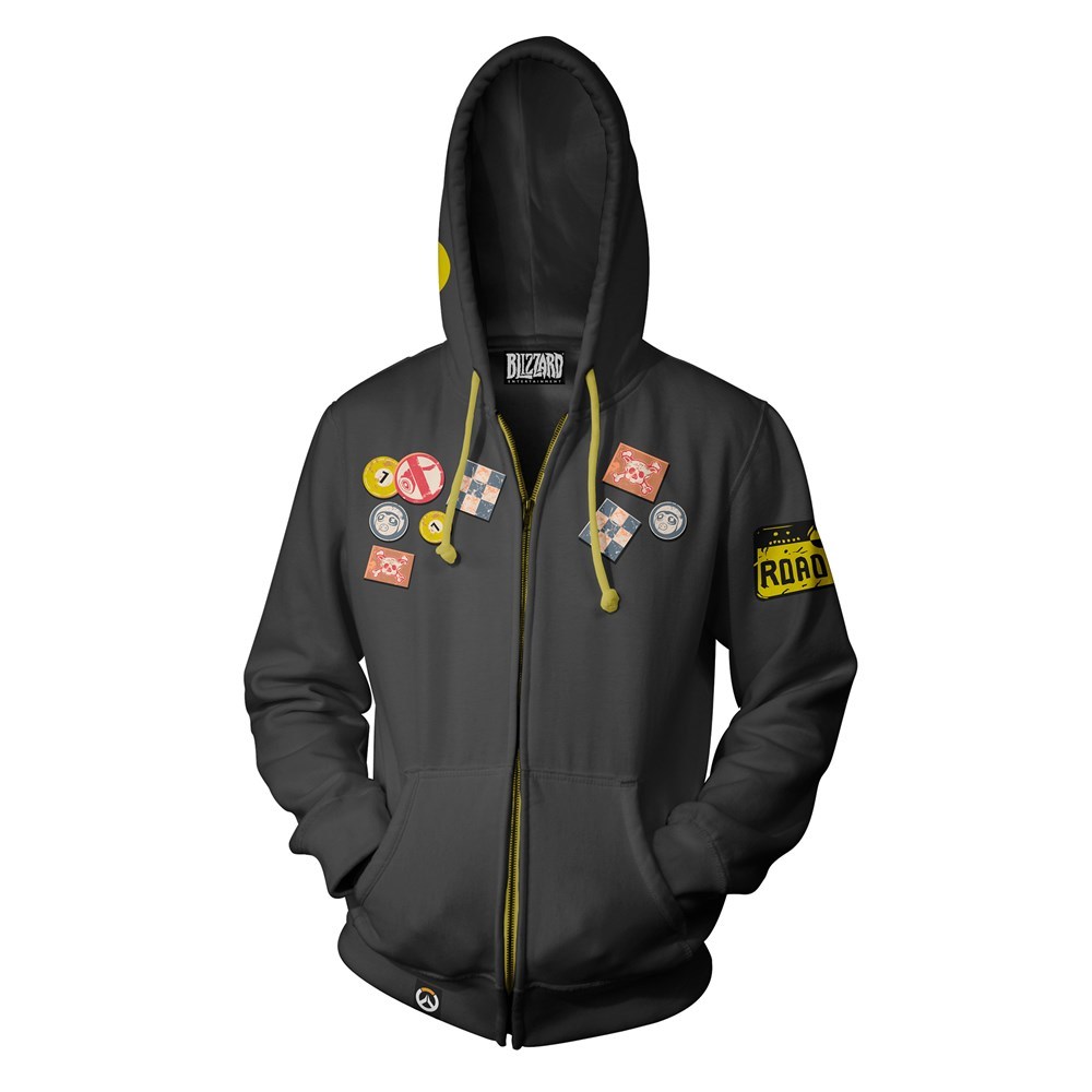 Overwatch Ultimate Roadhog Zip-Up Hoodie (Large)