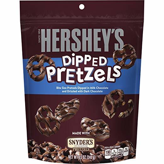 Hershey's Milk Chocolate Dipped Pretzels (240g) image