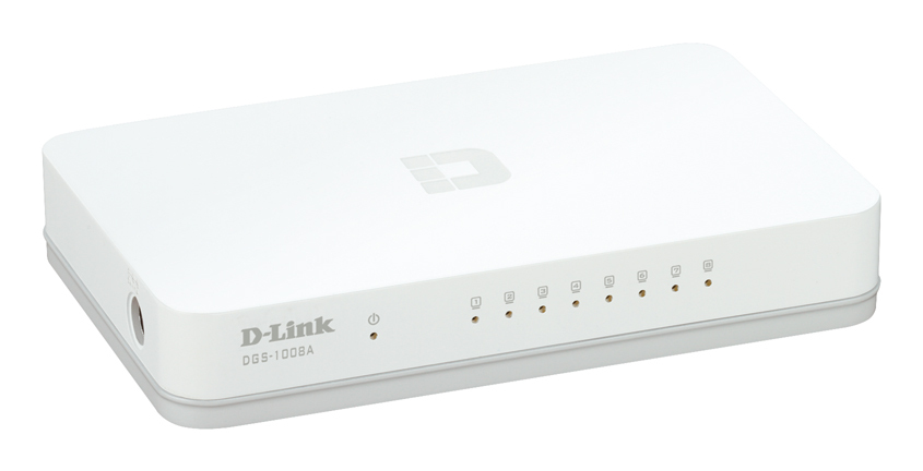 D-Link DGS-1008A 8 Port Gigabit Switch