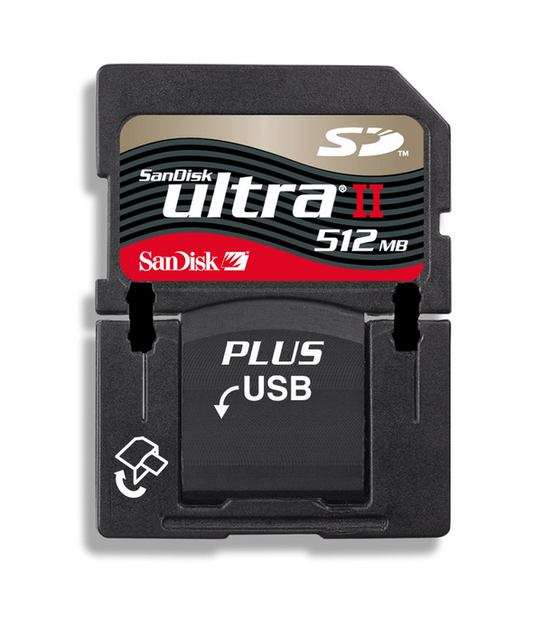 SanDisk SD Plus Ultra II 512MB Memory