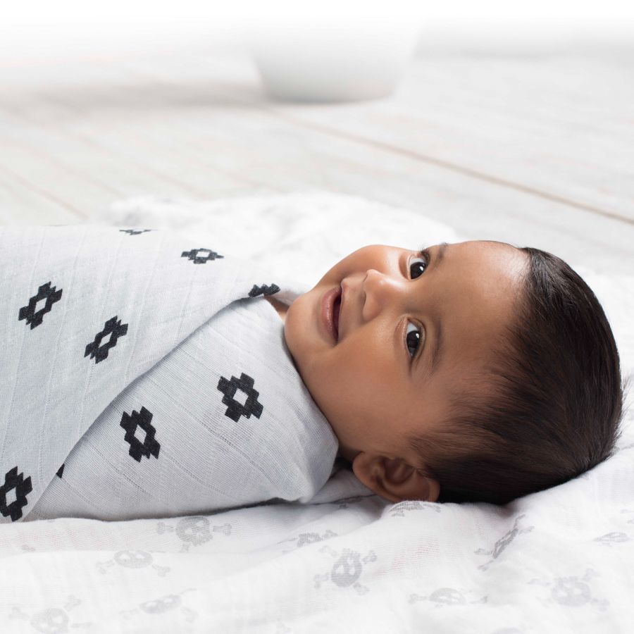 Aden + Anais: Classic Swaddle - Lovestruck (4 Pack Swaddling Wraps) image