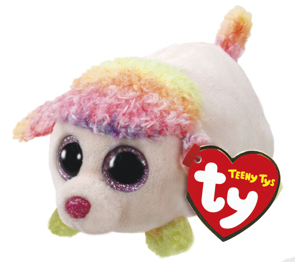 Ty Teeny: Floral Poodle - Small Plush image