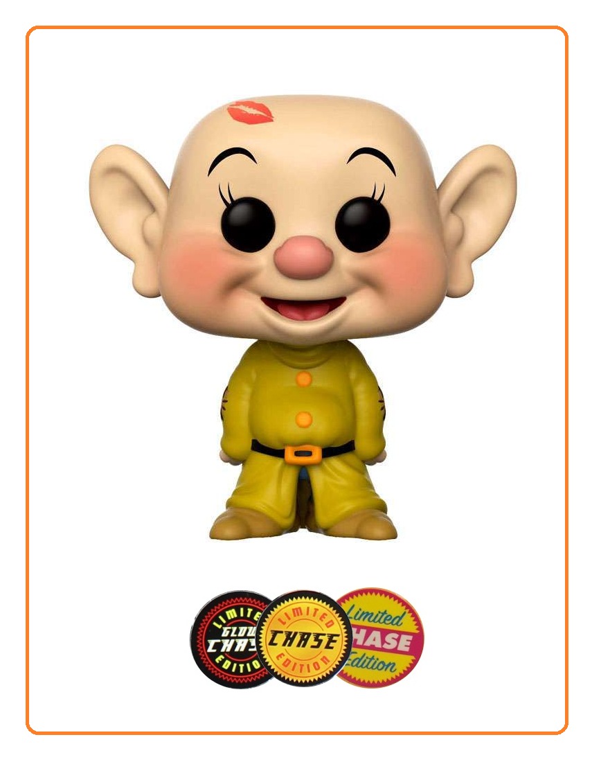 Snow White & the Seven Dwarfs - Dopey Pop! Vinyl Figure (with a chance for a Chase version!) image