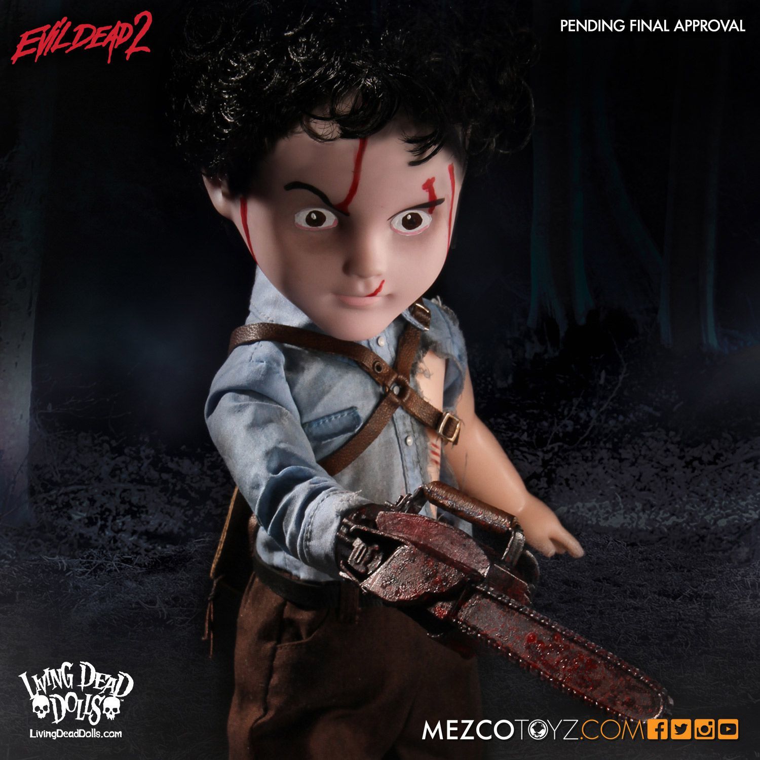 Living Dead Dolls - Ash (Evil Dead 2) image