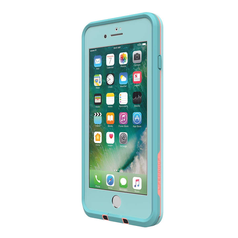 LifeProof Fre Case for iPhone 7 plus / 8 Plus - Blue Coral