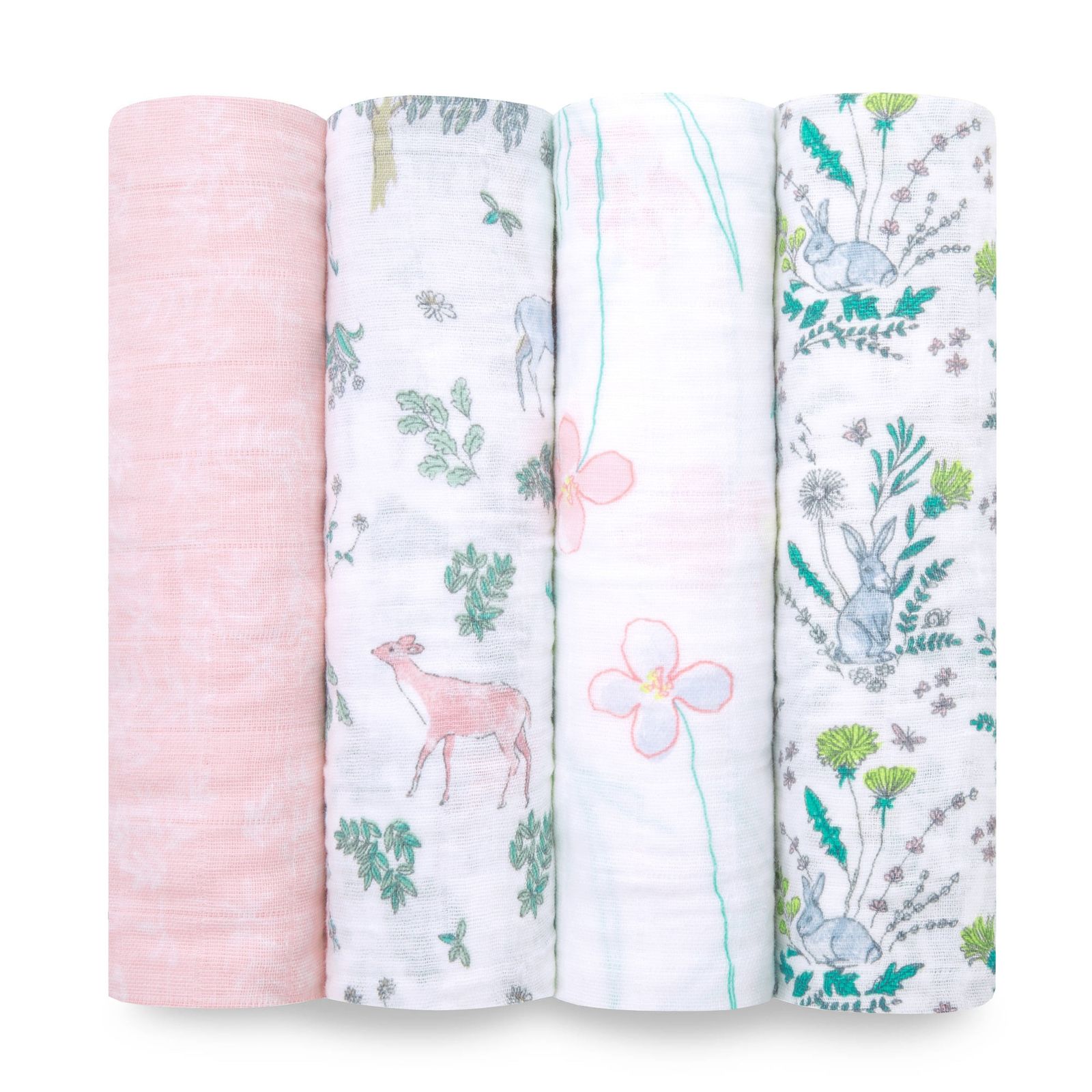 Aden + Anais: Classic Swaddle - Forest Fantasy (4 Pack)