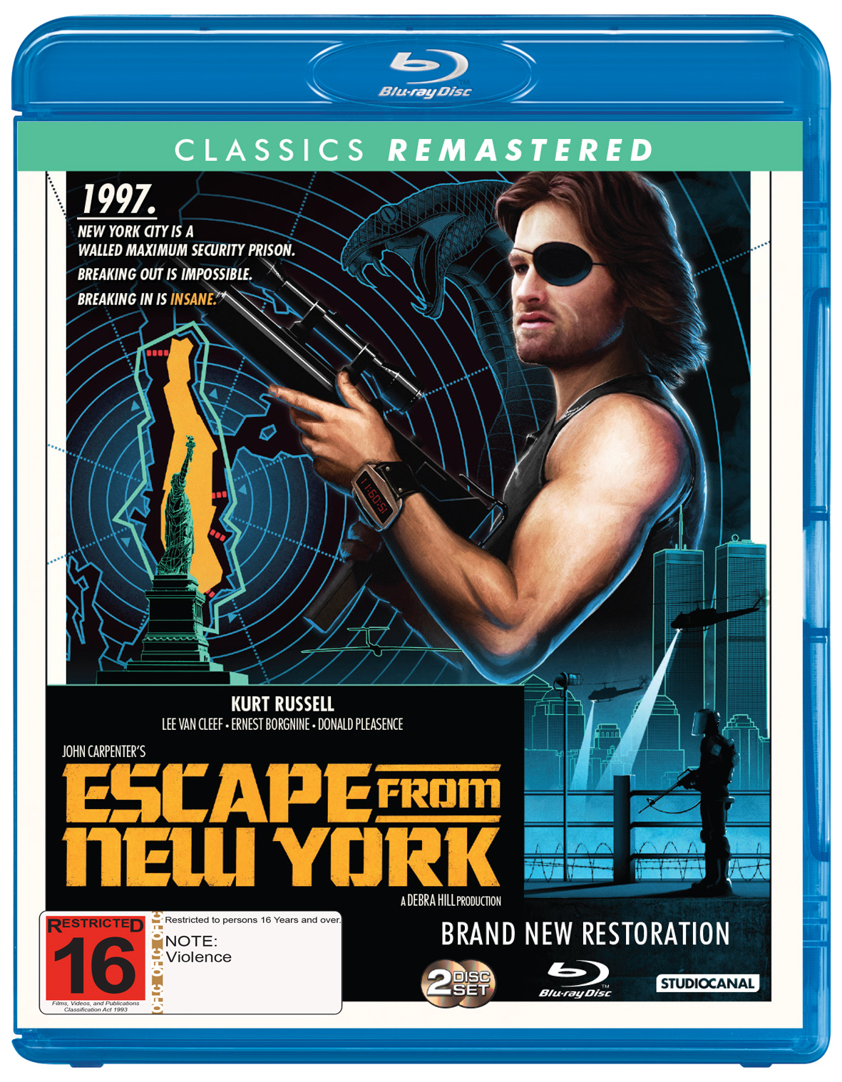 Escape From New York (1981) on Blu-ray