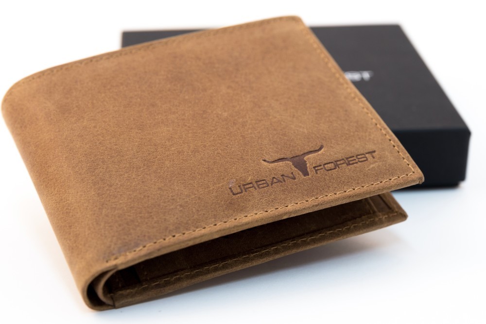 Urban Forest: Amos Leather Wallet w/ID Pocket image