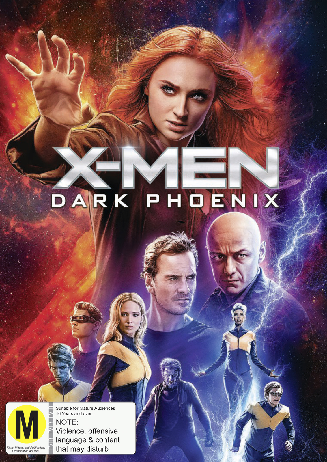 X-Men: Dark Phoenix on DVD image
