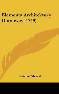 Elementa Architektury Domowey (1749) image