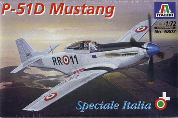 Italeri P51-D Mustang 1:72 Model Kit