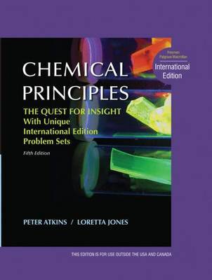 Chemical Principles: The Quest for Insight, Interna on Hardback by Loretta Jones