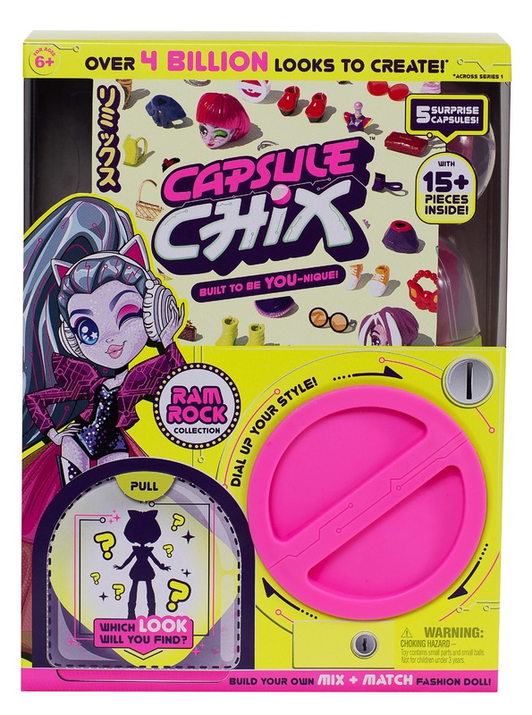 Capsule Chix: Single Surprise Doll - Ram Rock (Blind Box)