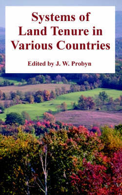 Systems of Land Tenure in Various Countries image