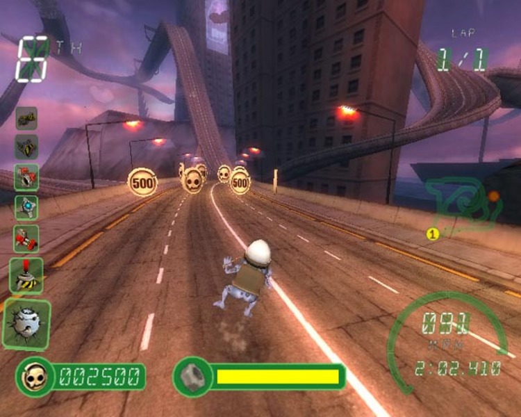 Crazy Frog Racer on PS2