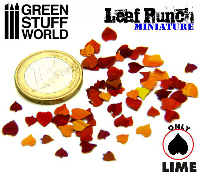 Green Stuff World - Miniature Leaf Punch (Dark Green) image