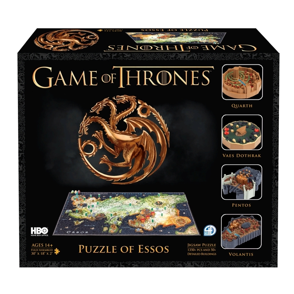 Game of Thrones: Essos - 4D Cityscape Puzzle (1400pc) image