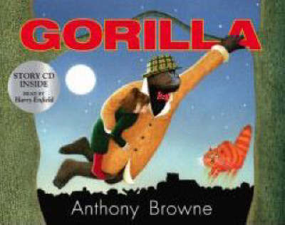 Gorilla Pbk With Cd by Anthony Browne image
