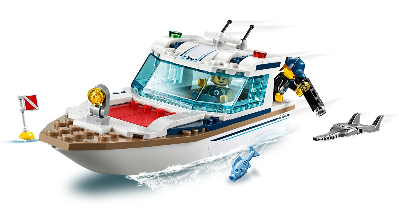 LEGO City: Diving Yacht (60221) image