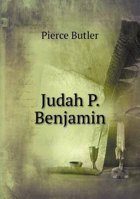 Judah P. Benjamin by Pierce Butler image