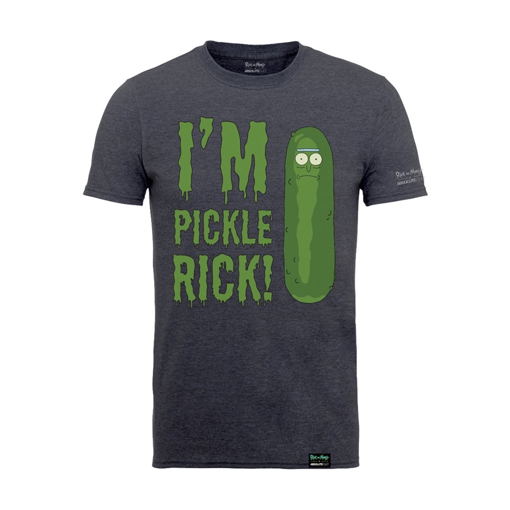 Men's Rick And Morty 'I'm Pickle Rick' T-Shirt | Officially Licensed Cotton Tee, Medium Black - View #12