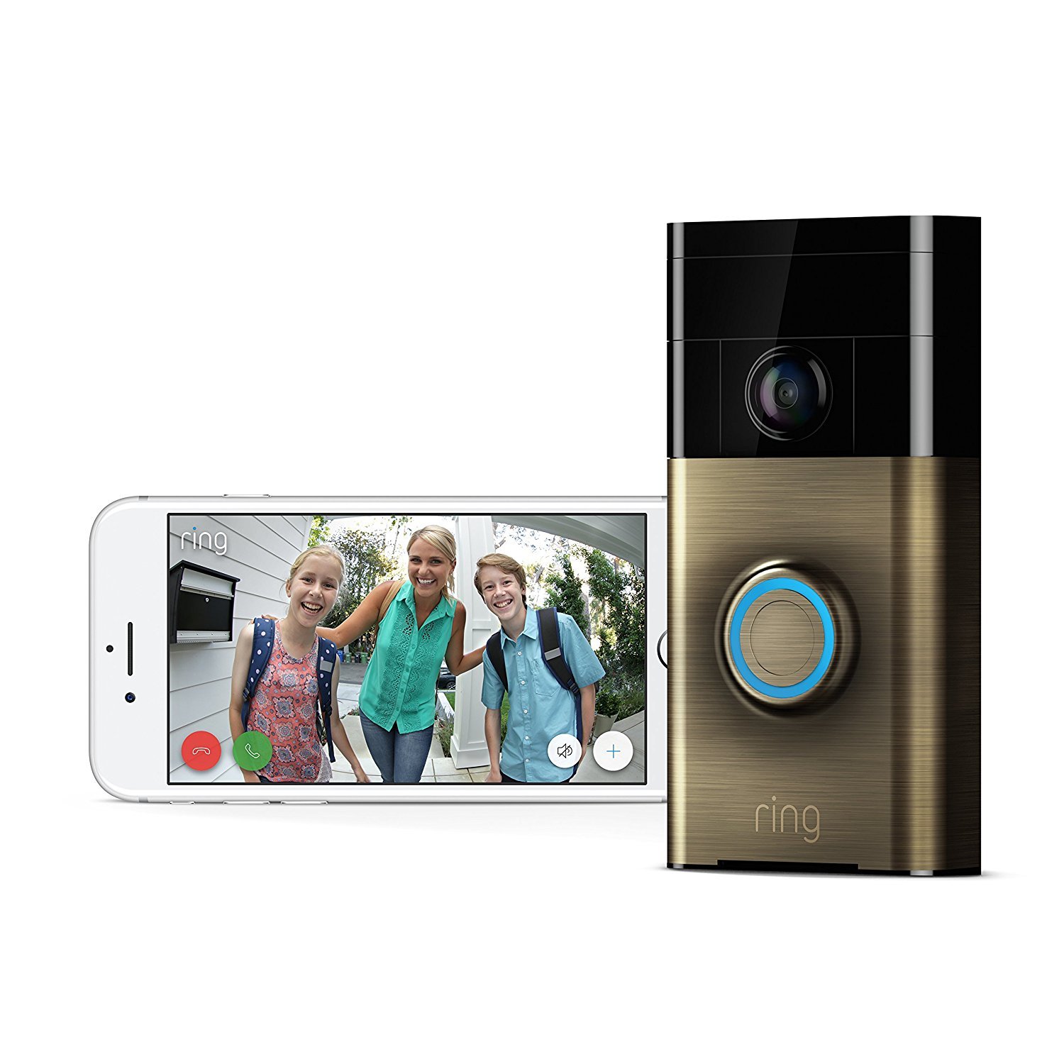 Ring: Video Doorbell - Antique Brass image