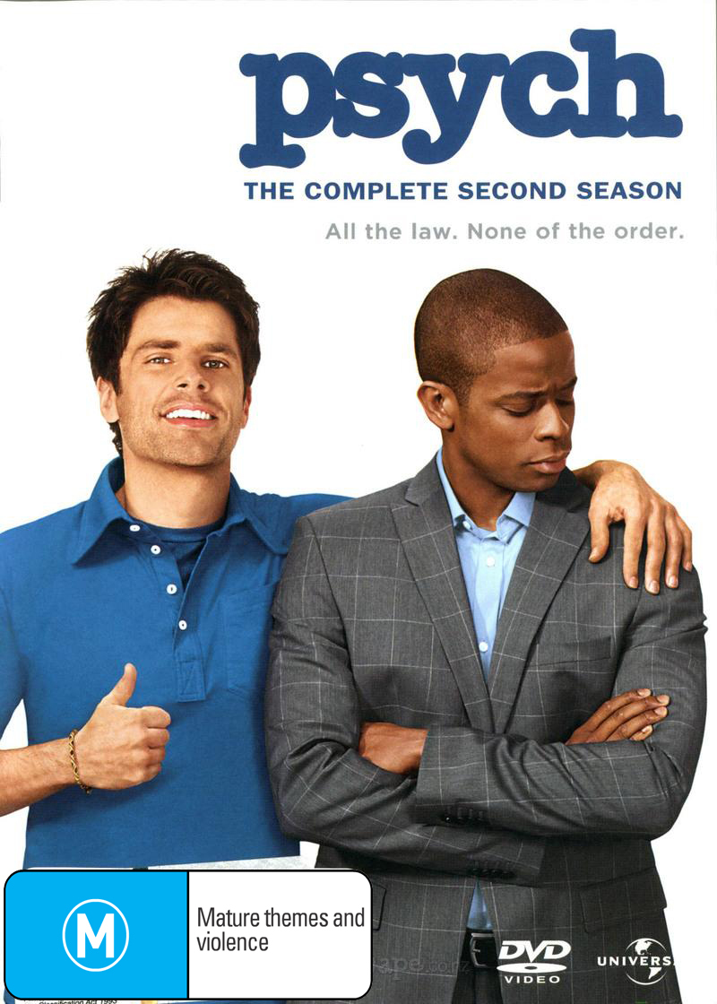 Psych Season 2 DVD image