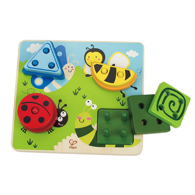 Hape: Build A Bug - Sorting Puzzle image