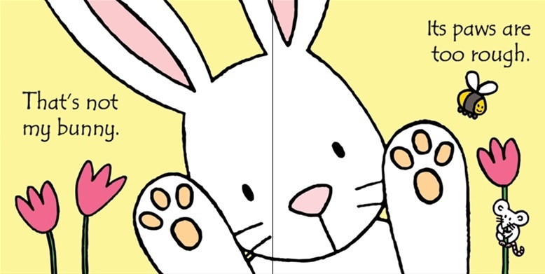 That's Not My Bunny (Touch & Feel) by Fiona Watt image