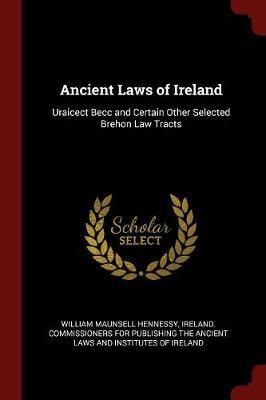 Ancient Laws of Ireland by William Maunsell Hennessy image