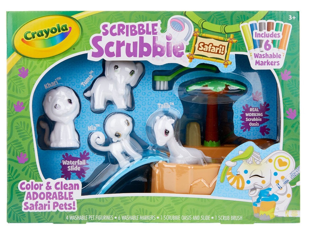 Crayola Scribble Scrubbies Safari Play Set image