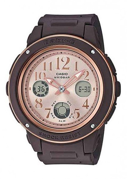 Casio Baby-G Coloured Series BGA150PG-5B1 - Brown/Rose image