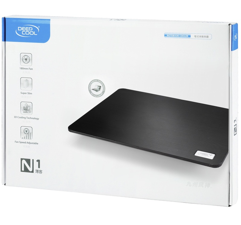 Deepcool N1 Notebook Cooler (Black) | at Mighty Ape NZ