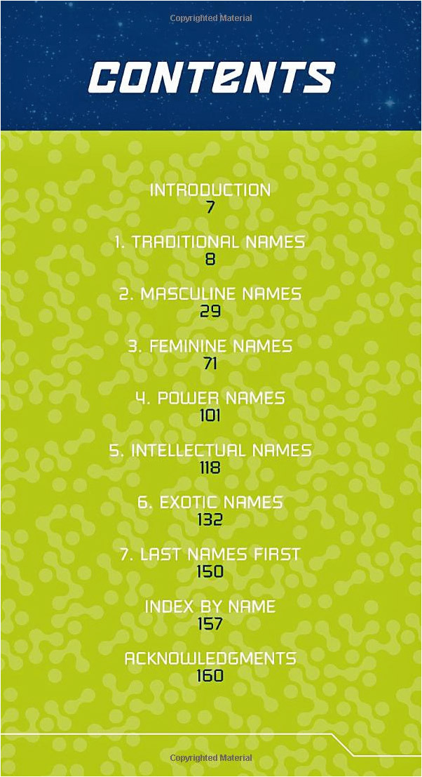 Sci-fi Baby Names by Robert Schnakenberg image