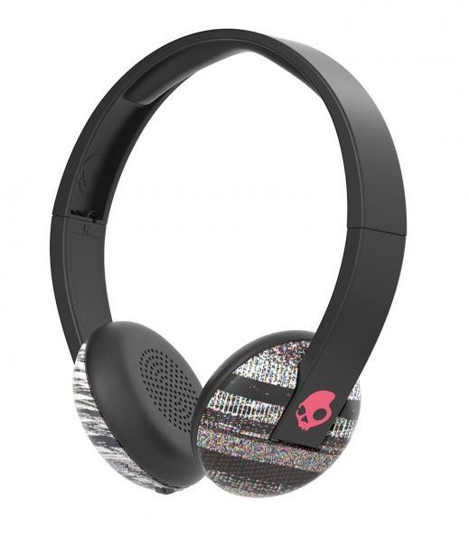 Skullcandy Uproar Wireless Headphones Glitch/Black/Pink at Mighty