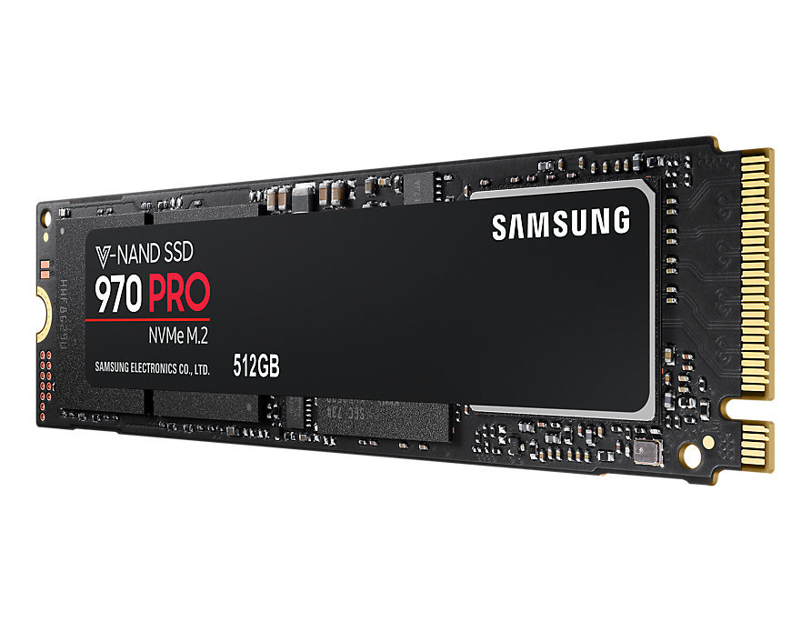 512GB Samsung 970 Pro V-NAND M.2 NVMe SSD image