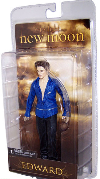 Twilight New Moon Series 2 Action Figure - Edward Cullen (Sparkly) image