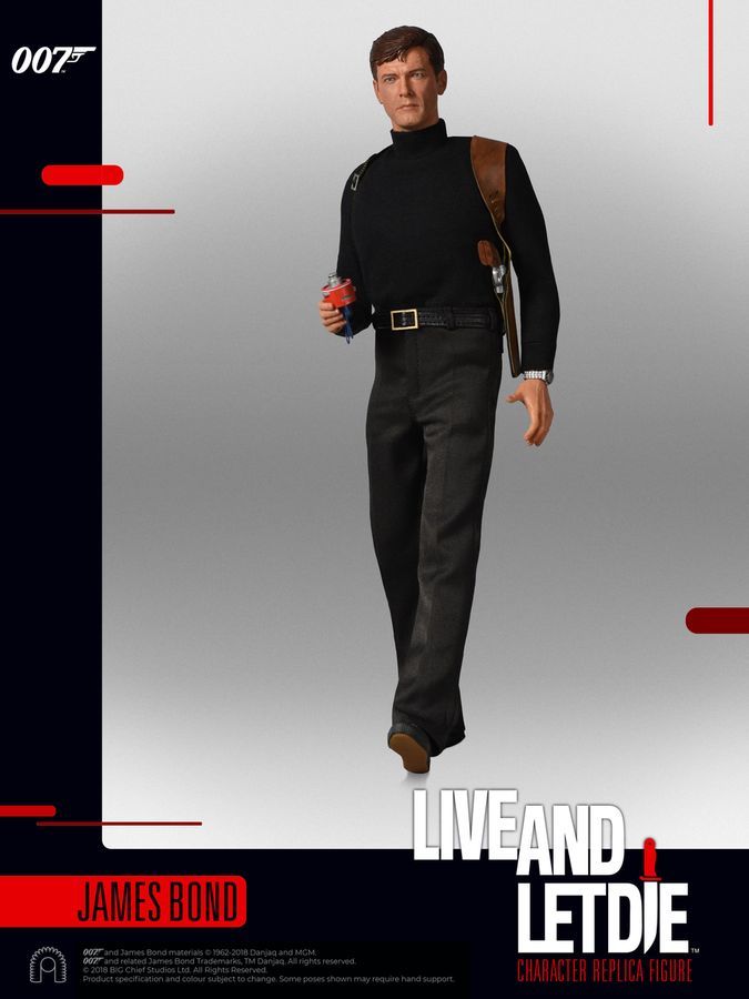 James Bond: Live and Let Die - James Bond (Moore) - 12" Articulated Figure image