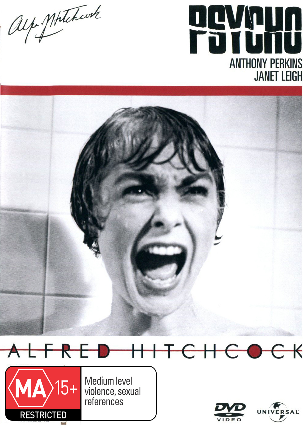 Psycho (1960) on DVD image