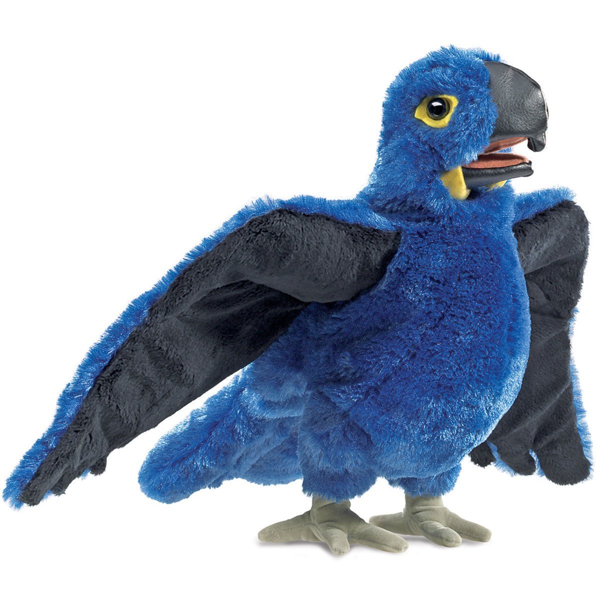 Folkmanis Hand Puppet - Blue Macaw image