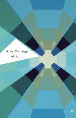 Mod Lib Basic Writings Of Kant by Immanuel Kant image