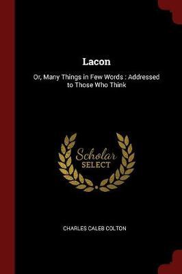 Lacon by Charles Caleb Colton image