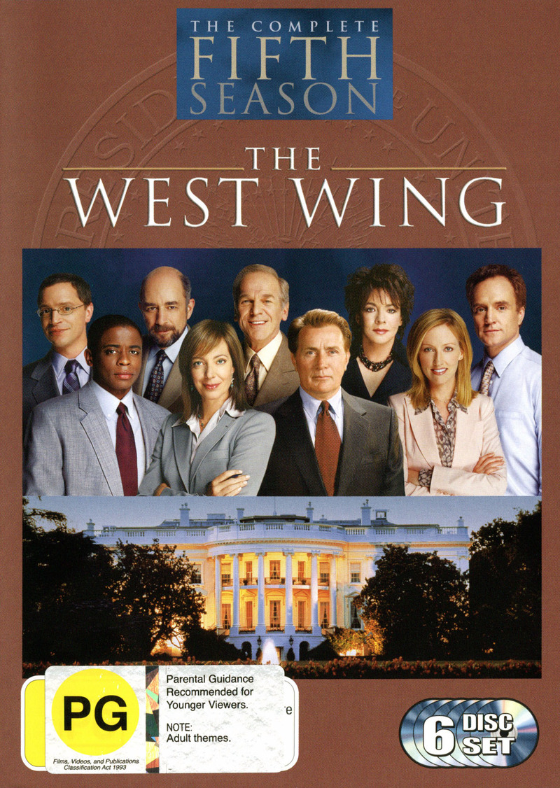 The West Wing - Complete Fifth Season (6 Disc Box Set) on DVD image