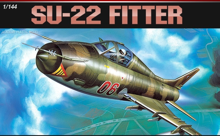 Academy SU-22 Fitter 1/144 Model Kit image