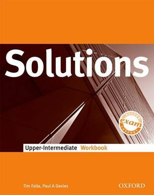 Solutions Upper-Intermediate: Workbook by Tim Falla image