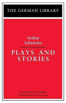 Plays and Stories by Arthur Schnitzler image